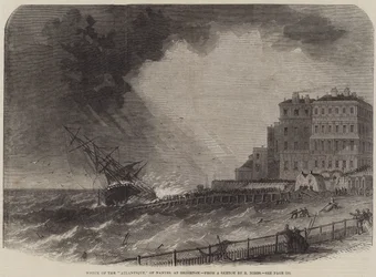 Naufragio del Atlantique, de Nantes, en Brighton